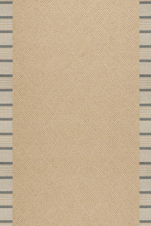 Creative Concepts-Cane Wicker Cove Pebble Area Rug