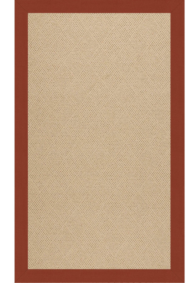 Creative Concepts-Cane Wicker Classic Persimmon Area Rug