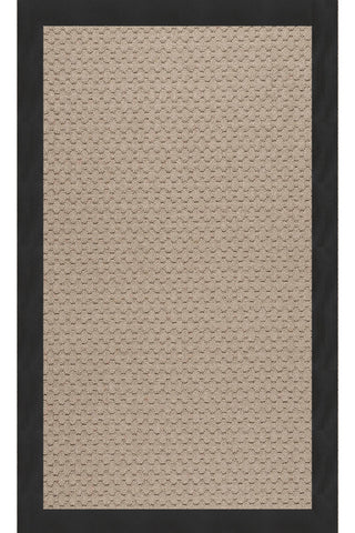 Creative Concepts-Grassy Mtn. Canvas Black Area Rug