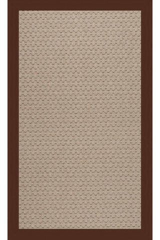 Creative Concepts-Grassy Mtn. Canvas Bay Brown Area Rug