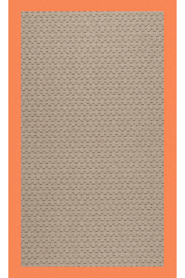 Creative Concepts-Grassy Mtn. Canvas Tangerine Area Rug