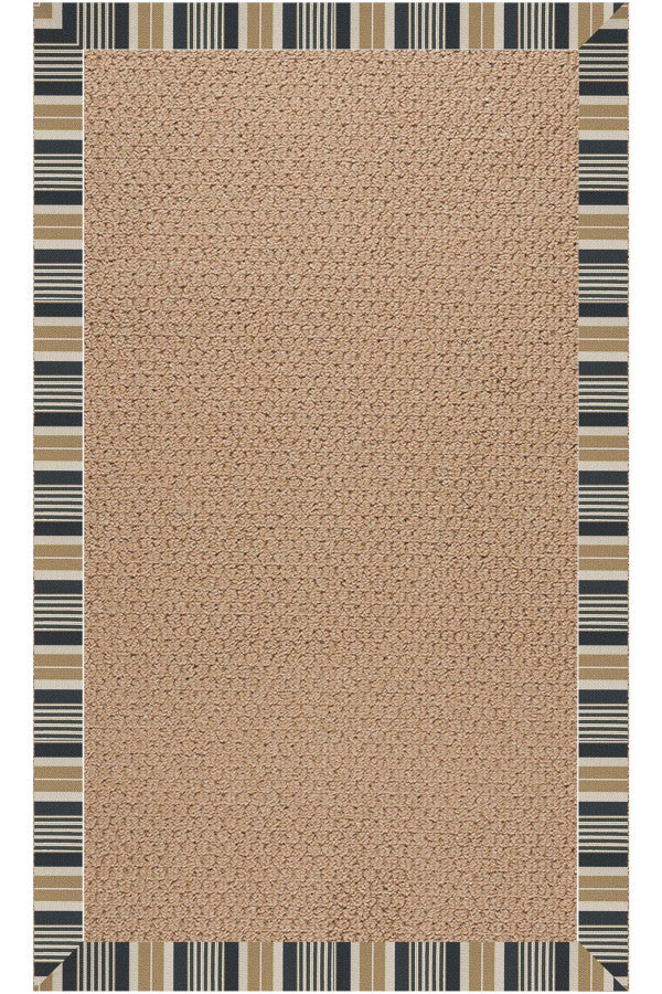 Creative Concepts-Raffia Long Hill Ebony Area Rug