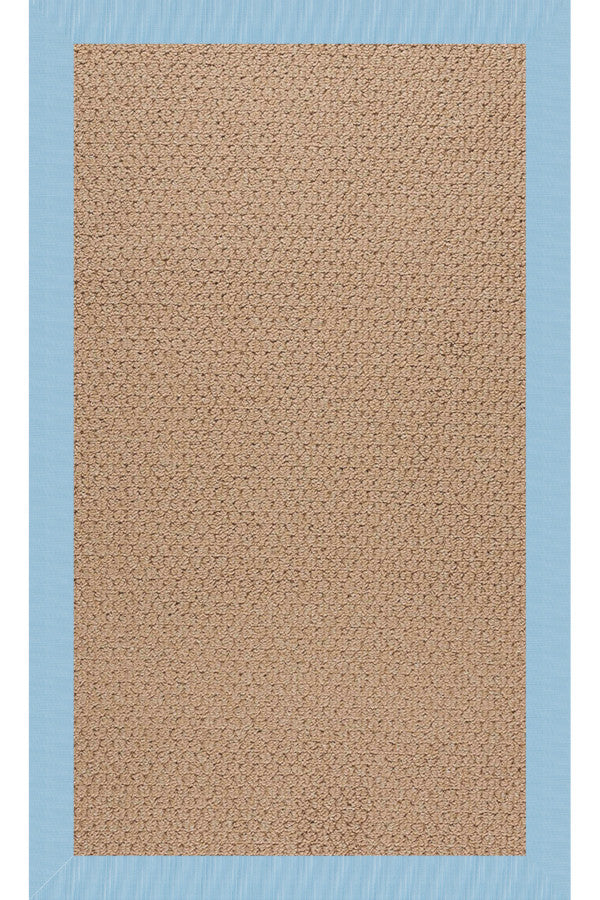 Creative Concepts-Raffia Canvas Air Blue Area Rug