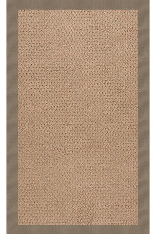 Creative Concepts-Raffia Canvas Taupe Area Rug