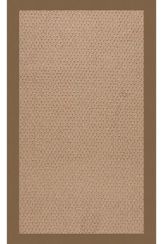 Creative Concepts-Raffia Canvas Cocoa Area Rug