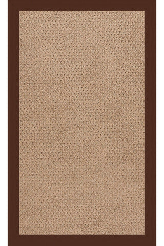 Creative Concepts-Raffia Canvas Bay Brown Area Rug