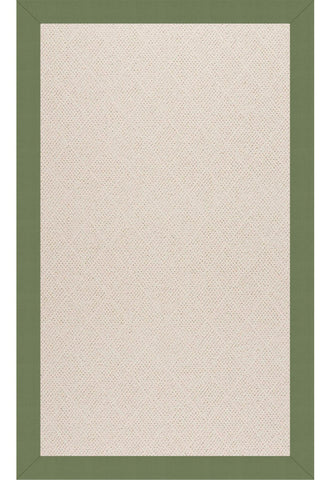 Creative Concepts-White Wicker Canvas Citron Area Rug