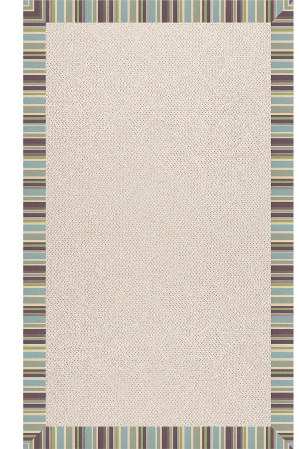 Creative Concepts-White Wicker Brannon Whisper Area Rug