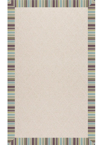 Creative Concepts-White Wicker Brannon Whisper Area Rug