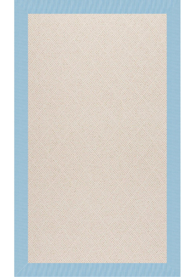 Creative Concepts-White Wicker Canvas Air Blue Area Rug