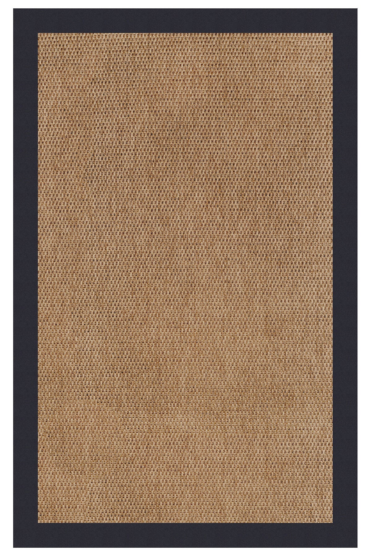 Islamorada-Basketweave Canvas Navy Area Rug