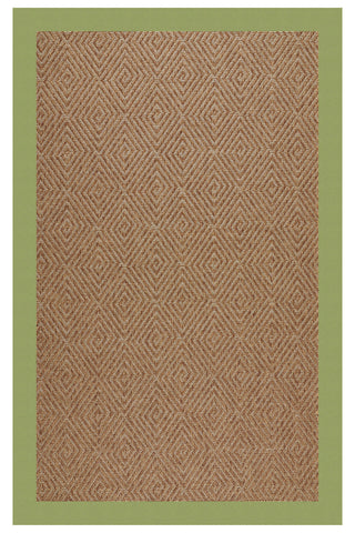 Islamorada-Diamond Canvas Citron Area Rug