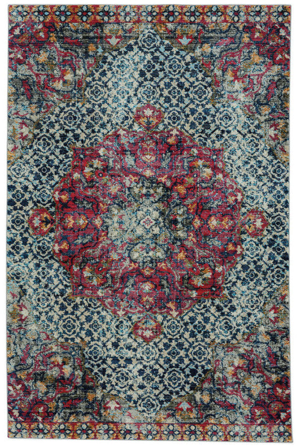 Banaz-Ezine Gypsy Red Area Rug