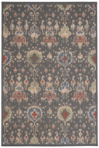 Captiva-Ikat Brown Area Rug