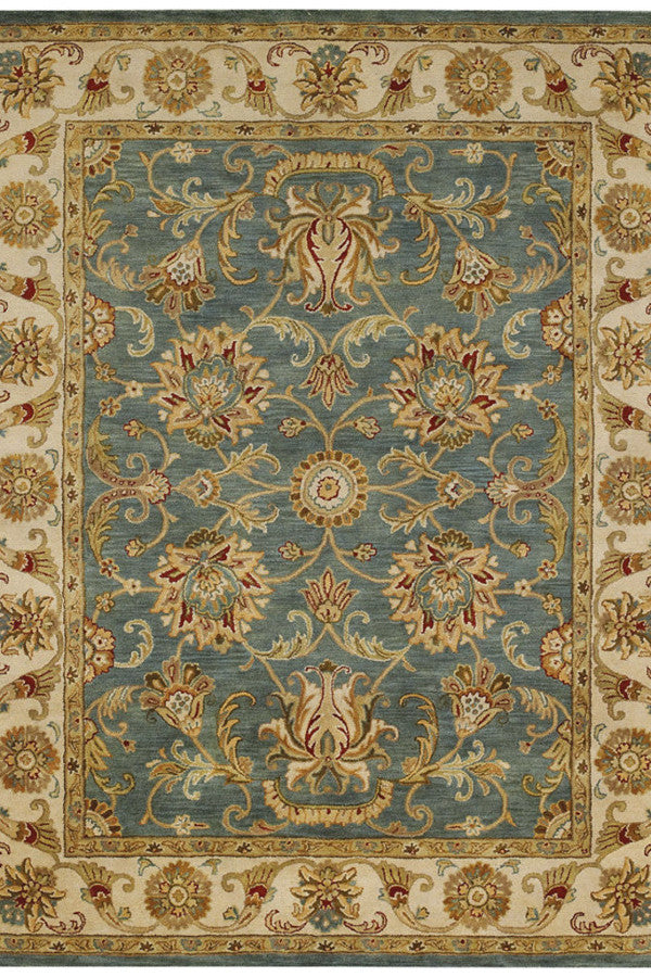 Eloquent Garden Bombay Blue Area Rug