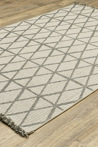 100% Polypropylene Vintage  Indoor/Outdoor Area Rug