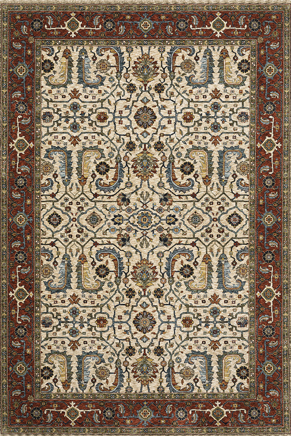 100% Polyester Vintage  Indoor Area Rug