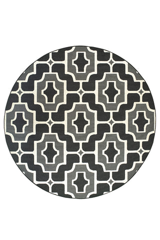 100% Polypropylene Vintage  Indoor/Outdoor Area Rug