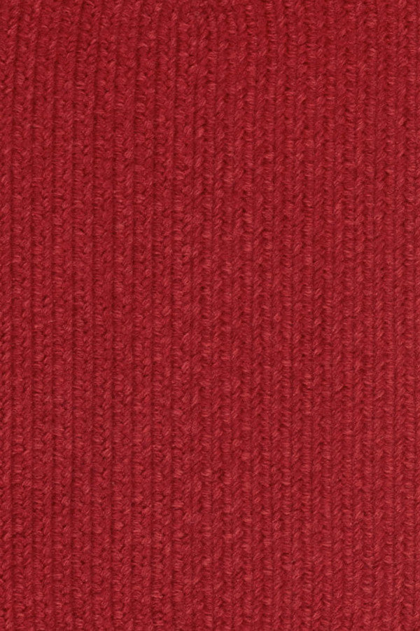 Heathered Scarlet Red Solid Area Rug