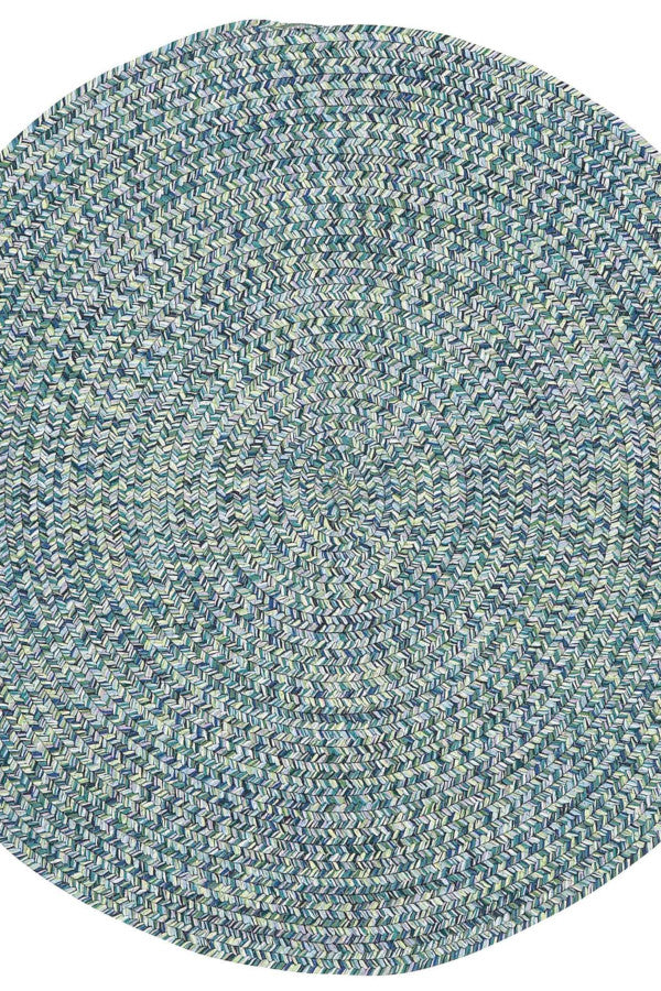 Sea Glass Ocean Blue Area Rug