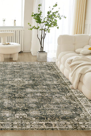 100% Polyester Vintage  Indoor Area Rug