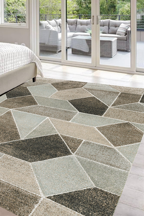 100% Polypropylene Modern  Indoor Area Rug