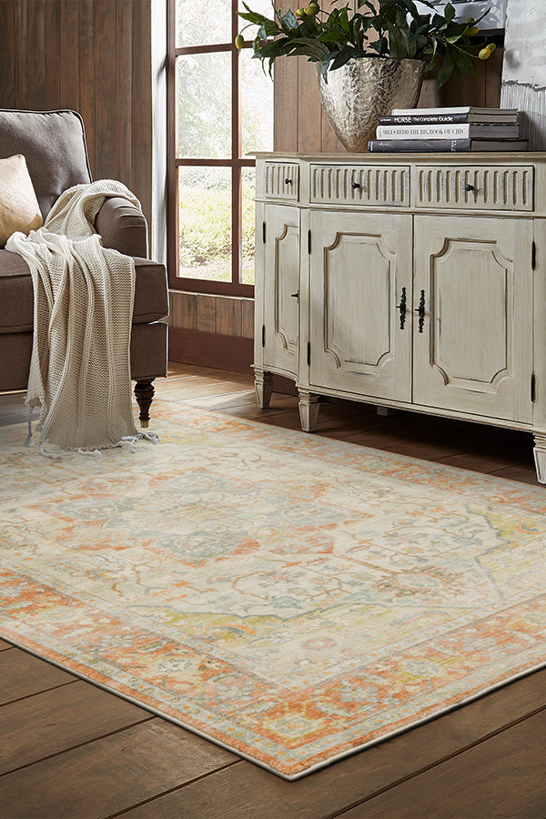 100% Polyester Vintage  Indoor Area Rug