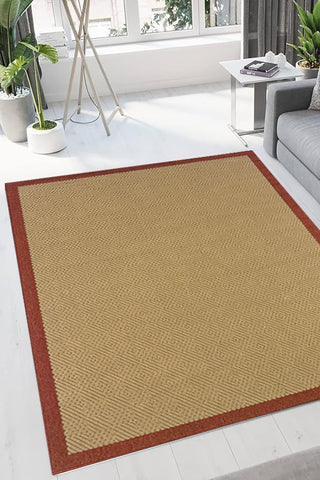 100% Polypropylene Vintage  Indoor/Outdoor Area Rug