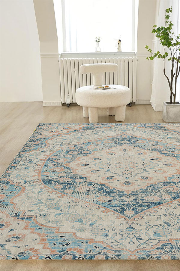 100% Polypropylene Vintage  Indoor Area Rug