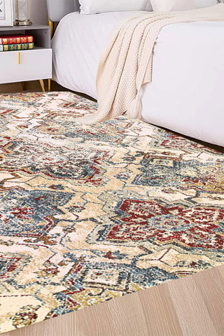 70% Polypropylene, 30% Polyester Vintage 30% Indoor Area Rug