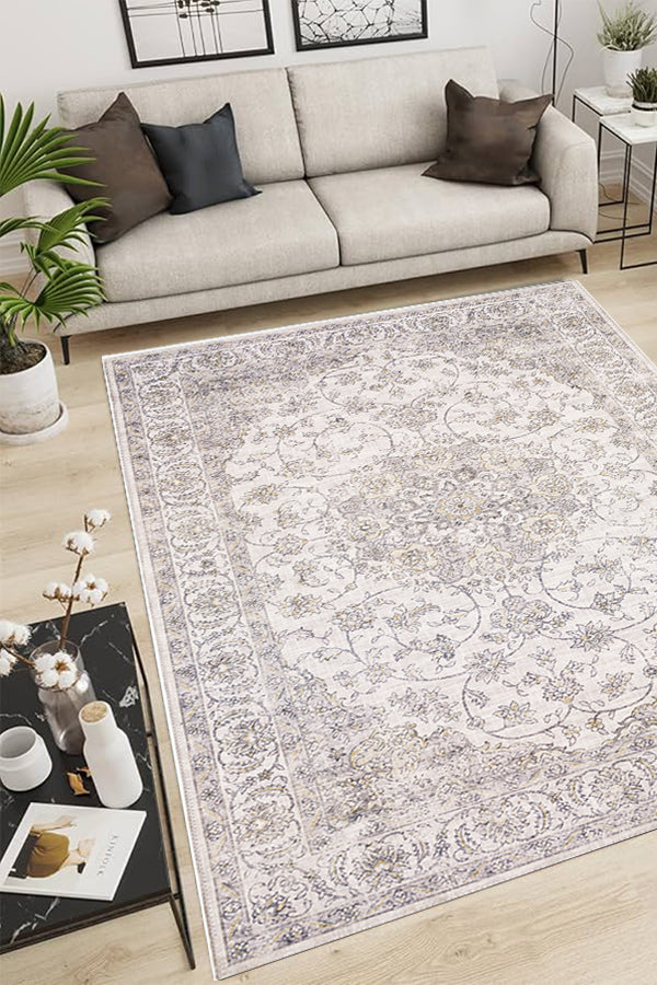 100% Polyester Vintage  Indoor Area Rug