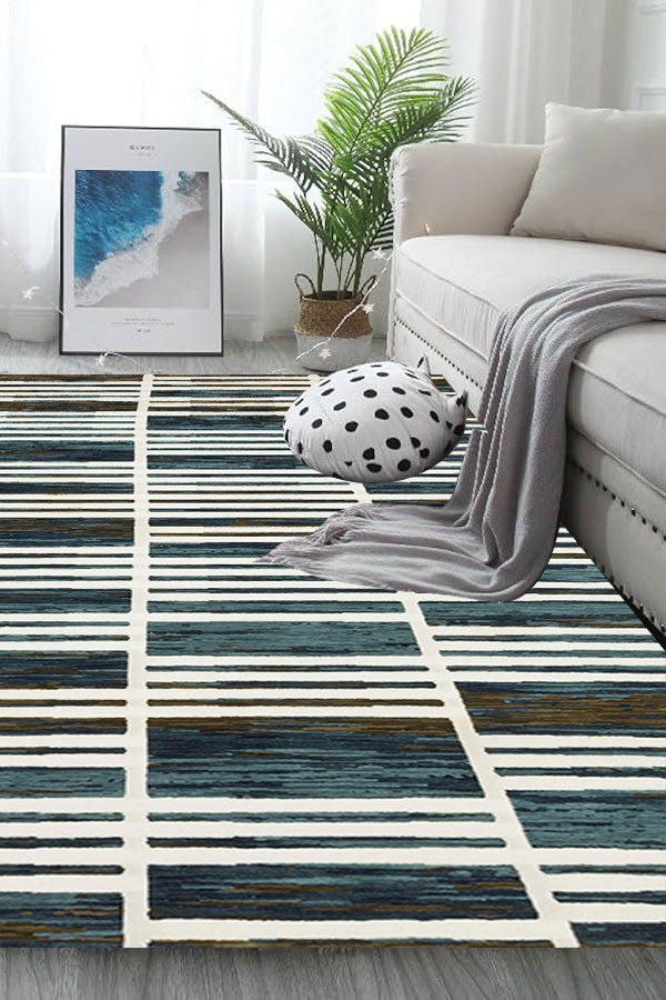 100% Polyester Rectangle Shape Indoor Area Rug