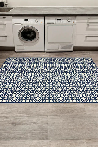 100% Polypropylene Vintage  Indoor/Outdoor Area Rug