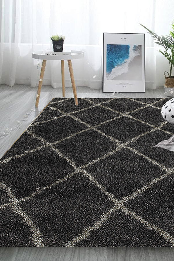 100% Polypropylene Shag  Indoor Area Rug