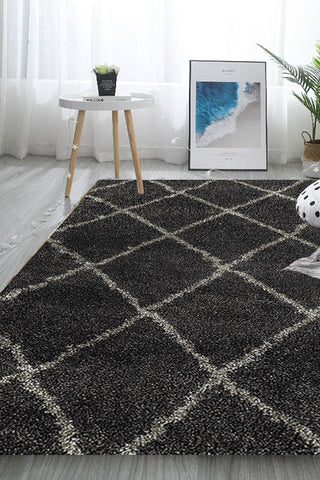 100% Polypropylene Shag  Indoor Area Rug