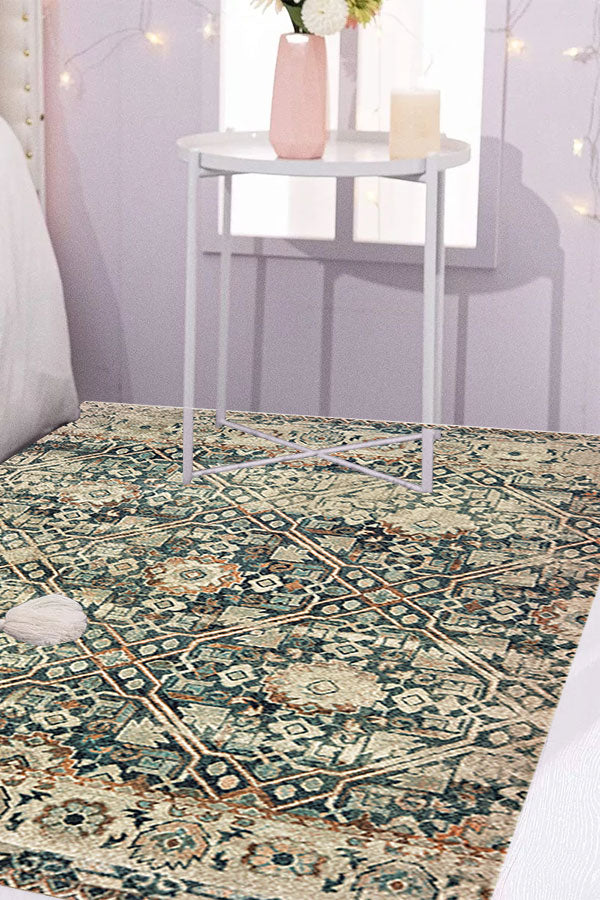 100% Polypropylene Vintage  Indoor Area Rug