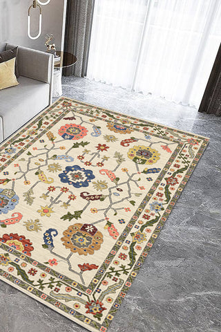 100% Polyester Rectangle Shape Indoor Area Rug