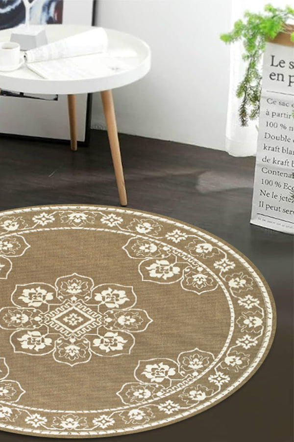 100% Polypropylene Vintage  Indoor/Outdoor Area Rug