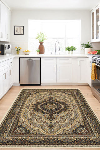 100% Polypropylene Vintage  Indoor Area Rug