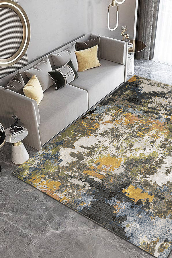 100% Polyester Rectangle Shape Indoor Area Rug