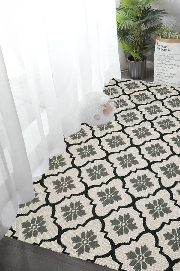 100% Polypropylene Vintage  Indoor/Outdoor Area Rug