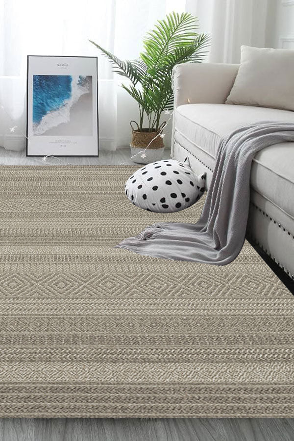 100% Polypropylene Vintage  Indoor/Outdoor Area Rug