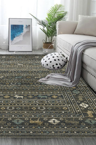 100% Polyester Rectangle Shape Indoor Area Rug