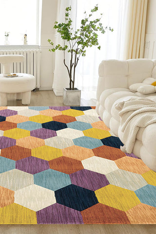 100% Polypropylene Modern  Indoor Area Rug