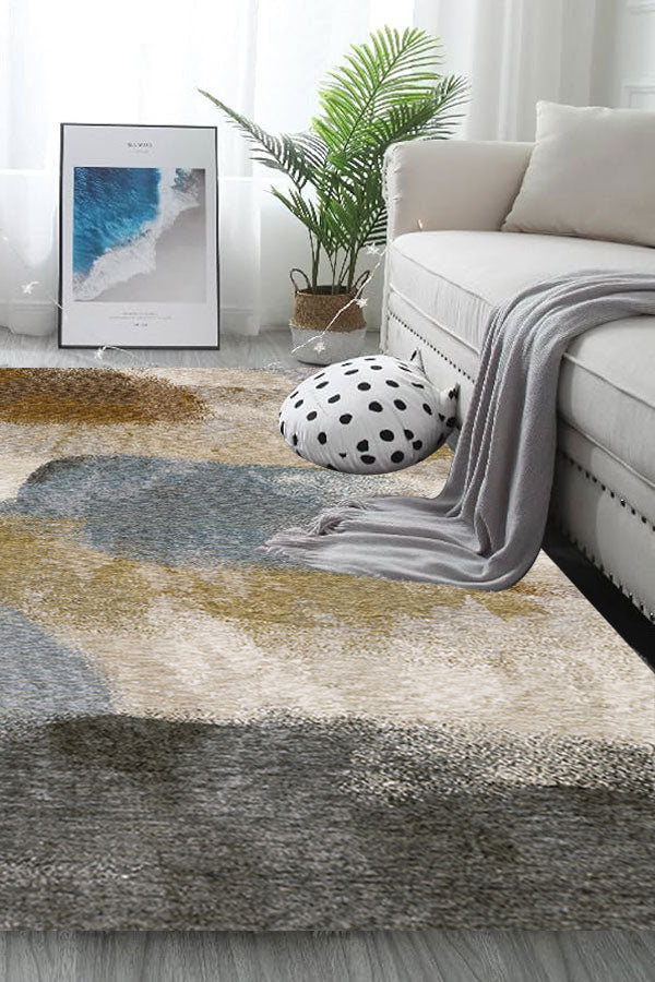 100% Polyester Modern  Indoor Area Rug