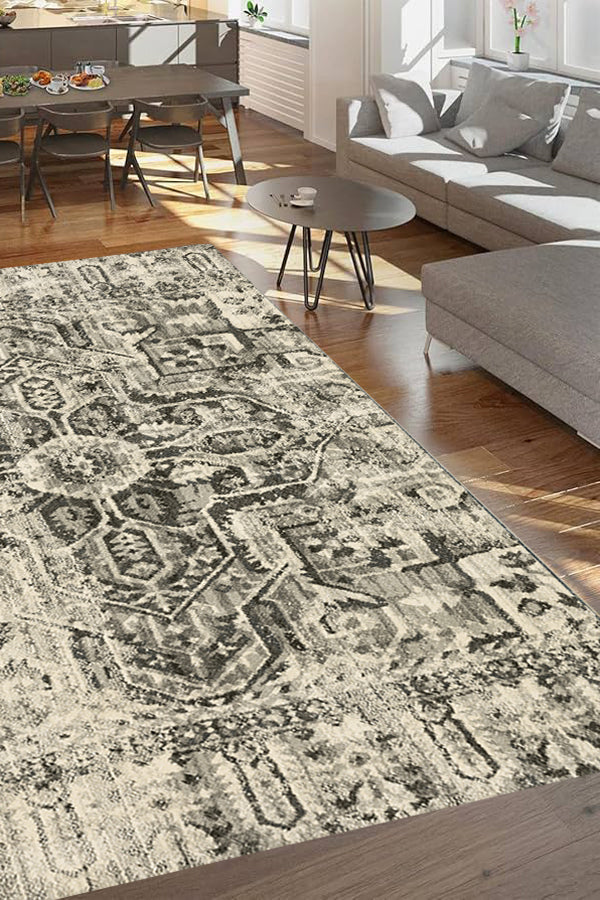 100% Polypropylene Vintage  Indoor Area Rug