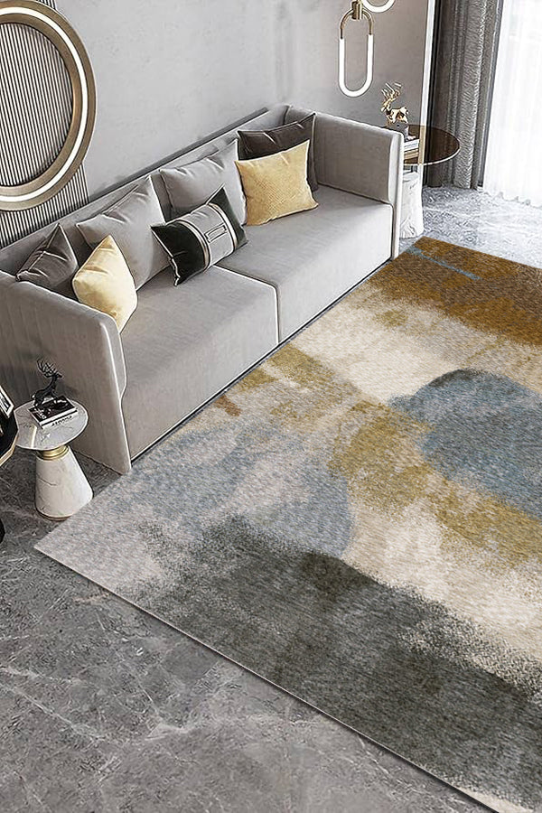 100% Polyester Modern  Indoor Area Rug