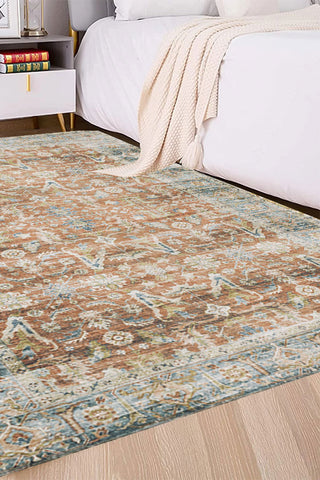 100% Polyester Vintage  Indoor Area Rug