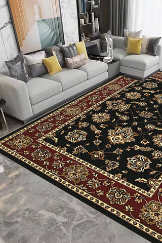 100% Polyester Rectangle Shape Indoor Area Rug