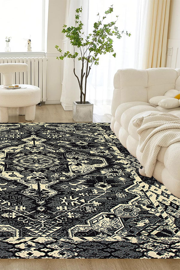 100% Polypropylene Vintage  Indoor Area Rug